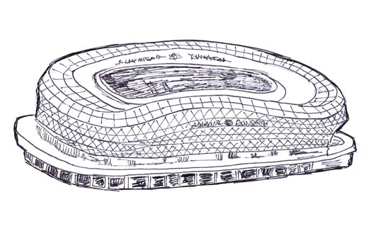Dibujo de cubiertas etfe