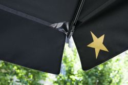 Screen printed ibiza with a star