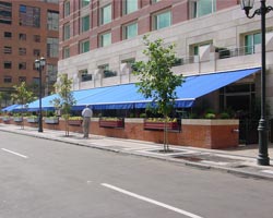 Awning eurosol 3020 blue in walk