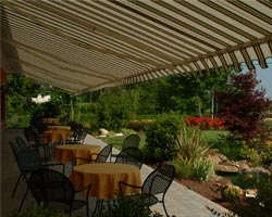 Awning eurosol 3020 in garden