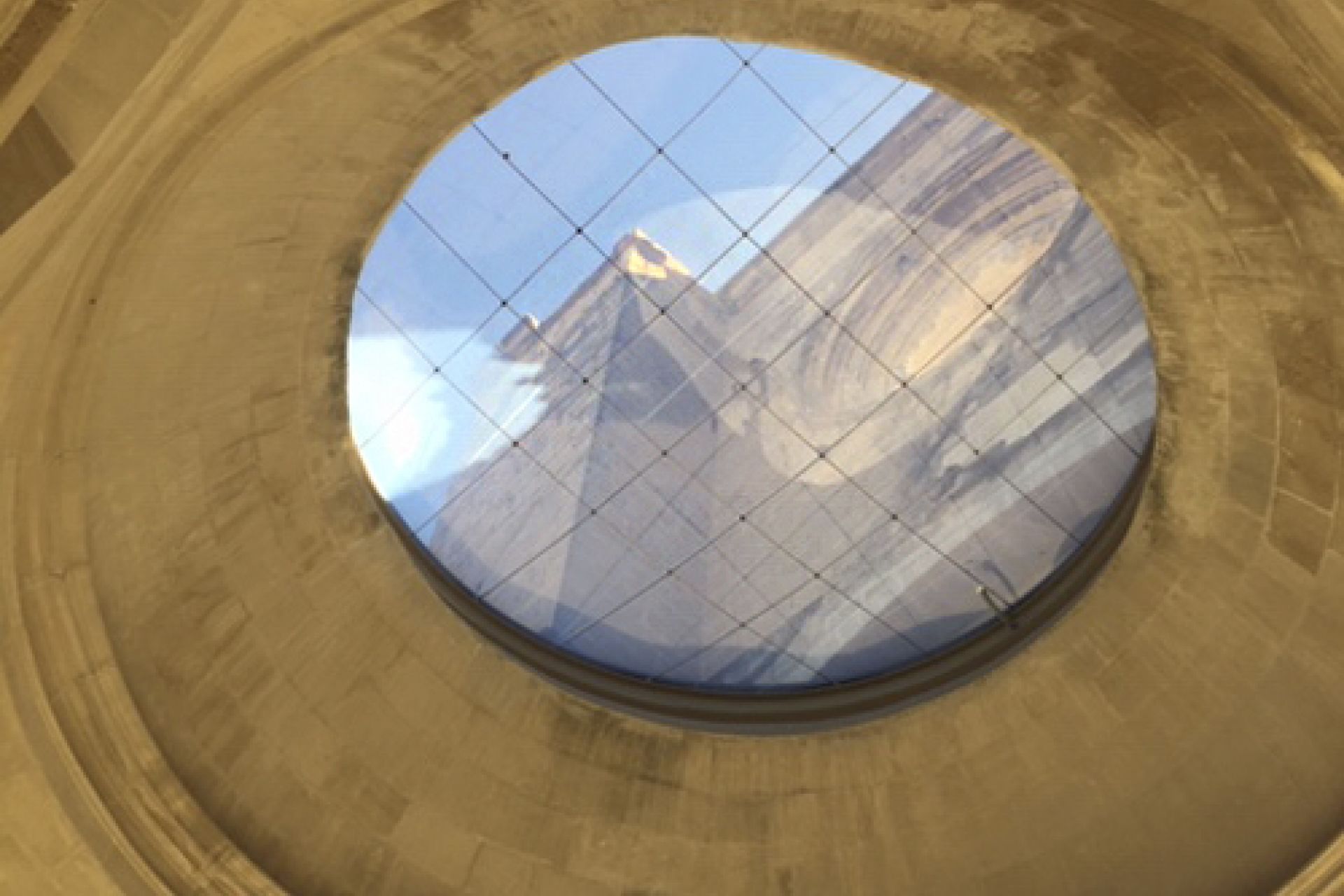 Reformed dome of the Church of San Pedro