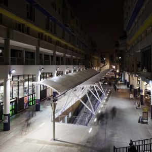 tensile structure Carrefour Saint Denis