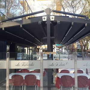 Side of the Argus pergola