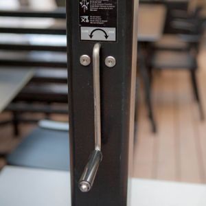 Handle of sunshade drive