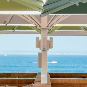 Lighting of the Azores parasols