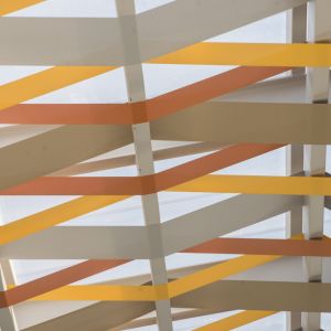 Tightened structure with interlaced tissue
