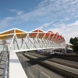 New cover for the Las Rozas Footbridge