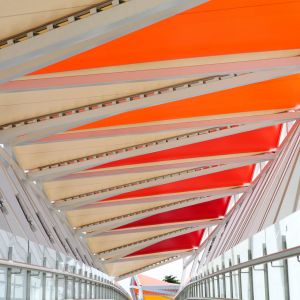 PVC canvas in different colours.