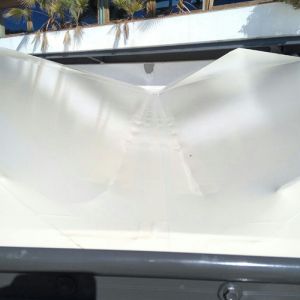  Triangular canvas structure