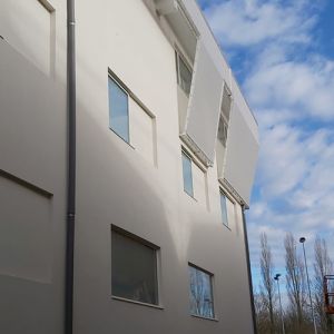 Side part of the textile membrane.