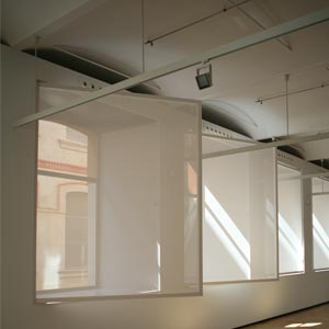 Interior de la infraestructura del edificio can marfa