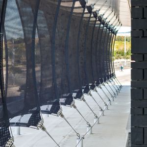 I-tensing candles in a new campus building