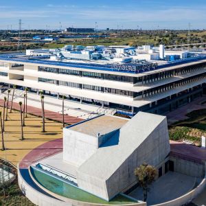 Central building of the new Loyola Campus