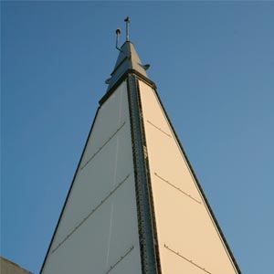 Estructura tensada PTFE en torres murcia