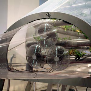 Sistema de ventilación del urban space