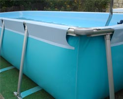 Piscina para casa desplegable de pvc
