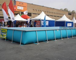 Piscina exterior desmontable